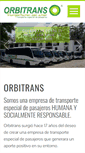 Mobile Screenshot of orbitrans.com.co